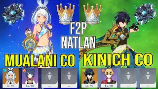 Natlan F2P Duo Mualani C0 Yaxche R5 amp Kinich C0 Earth Shaker R5 Spiral Abyss Floor 12 Genshin impact [upl. by Akcirahs993]