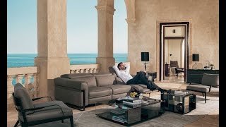 Natuzzi sofa collection  Fidelio Natuzzi Italia sofa Harmony Maker Campaign [upl. by Meekah]