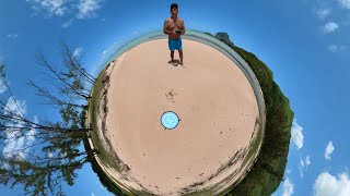 Mauritius 2022 360 grad video test by MrMarek experimental cam [upl. by Ardnuhsor]