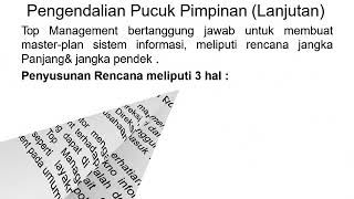 PENGENDALIAN SISTEM KOMPUTERISASI [upl. by Hippel]