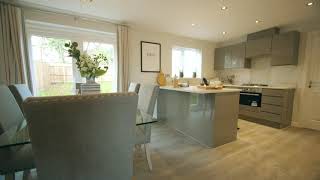 Persimmon Homes Bluebell Wood  new two three and four bedroom homes in Coventry [upl. by Nodal]