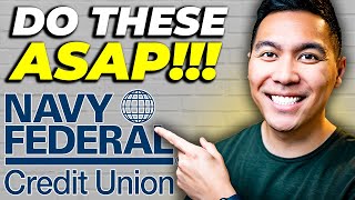 Navy Federal Credit Union 5 Things You Must DO When You Join [upl. by Nahgeam]