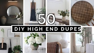 50 DIY HIGH END HOME DECOR THRIFTED DUPES [upl. by Caesaria98]