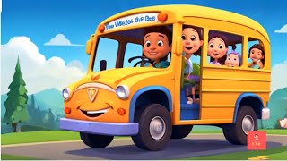 Wheels on the Bus  Nursery Rhymes amp Kids Songs 🎶  Tale Twist Cartoons [upl. by Demetrius]