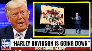 2 MINUTES AGO TRUMP JUST DESTROYED HARLEY DAVIDSON [upl. by Willard887]