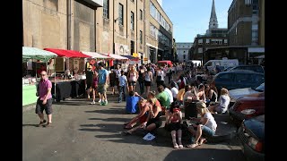 East London Markets  Live Walking in London with Sinead [upl. by Hanni678]