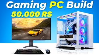 50000RS Best Gaming PC Build In 2024  Techy QR [upl. by Cappello]