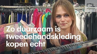 Zo duurzaam is tweedehandskleding verkopen echt [upl. by Prima]