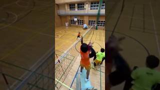 Volleyball practice 🏀  Volleyball save 🏐 volleyballdrills ballvolleyball sports volleyball [upl. by Nnaaras]