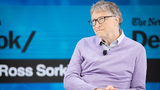 Bill Gates gave a really weird answer when asked about ties to Jeffrey Epstein [upl. by Hooper221]