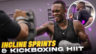 How Israel Adesanya Gets An INTENSE Workout While Travelling [upl. by Rica494]