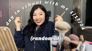 a day in school with me as a FRESHMAN vlog [upl. by Zavras256]