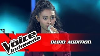 Novi  Titanium  Blind Auditions  The Voice Indonesia GTV 2018 [upl. by Aileda267]