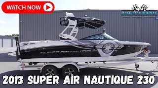 2013 Super Air Nautique 230 Walkaround and Review [upl. by Adnohr249]