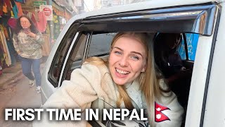 First Impressions Kathmandu Durbar Square amp Stupas🇳🇵 Nepal [upl. by Corilla]