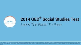 2014 GED ® Test Social Studies Summary [upl. by Eidnyl]