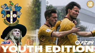 NEW FORMATION amp TACTICS   EA FC 24 CAREER MODE  YOUTH ACADEMY  SUTTON UNITED  EP10 [upl. by Ulu]