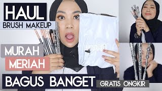 HAUL BRUSH MAKEUP  PECINTA MAKEUP WAJIB PUNYA  REKOMENDED ABIS [upl. by Oeram]