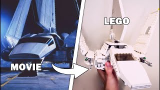 Building STAR WARS Imperial Shuttle with LEGO [upl. by Lalage535]