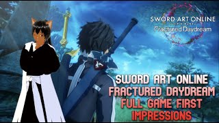 LINK START SWORD ART ONLINE FRACTURED DAYDREAM IS FINALLY HERE [upl. by Neau813]