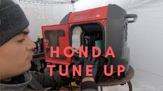 How to Tune up a Honda EU3000is after storage Full Service [upl. by Attebasile]