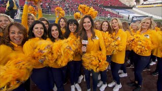 See Lisa Guerrero Cheer With the Rams Again [upl. by Harikahs]