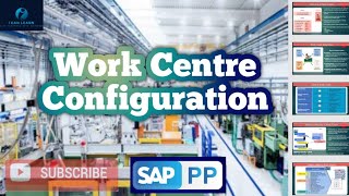 SAP work Centre configuration  sap work center  work center in sap create work center [upl. by Notnilk]