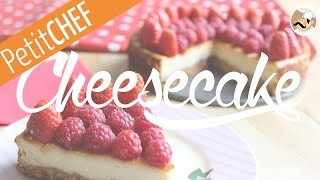 Receta Cheesecake con fresas y frambuesas Petitchefes Stop motion [upl. by Pressman]