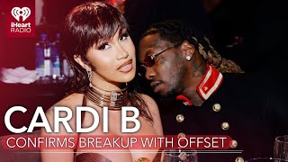 Cardi B Confirms Breakup With Offset Ive Been Single For A Minute Now  Fast Facts [upl. by Lurlene]