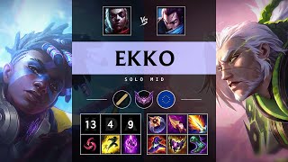 Ekko Mid vs Yasuo Dominating  EUW Master Patch 1422 [upl. by Deys]