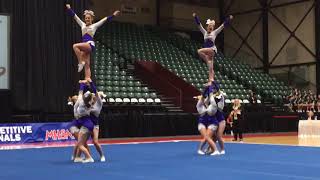 Farwell’s Round 3 at the 2018 MHSAA competitive cheer state finals [upl. by Anitsyrhc]