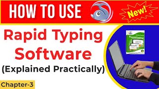 How to Use Rapid Typing Software Rapid Typing Tutor Typing Software in IT Class 9  IT 402 Class 9 [upl. by Adnical80]