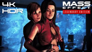 Complete FemShep amp Miranda Romance  Mass Effect Legendary Edition 4K HDR [upl. by Akilaz]