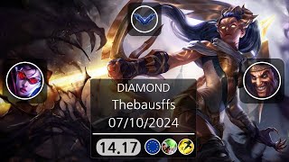 Thebausffs  Vayne VS Draven  RANKED  07102024 [upl. by Katie398]