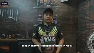 Tutorial 2K Aikka Colorlens Headlight Restoration Kit [upl. by Mildred]