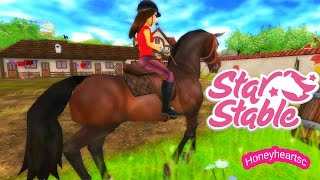 Star Stable Horses Game Lets Play with Honeyheartsc Part 1 Video Series  Create Rider [upl. by Nonnelg130]