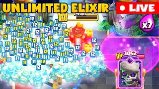 LEGENDARY Infinite Elixir Challenge in Clash Royale [upl. by Root]