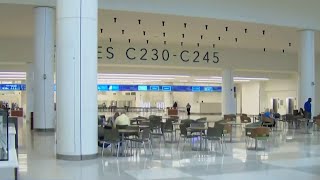 First flights arrive at Orlando International Airport new terminal [upl. by Aluin841]