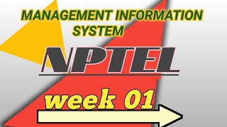 Management Information System MIS NPTEL Questions and Answers 2023nrpallsolutions60 [upl. by Nahtanohj668]