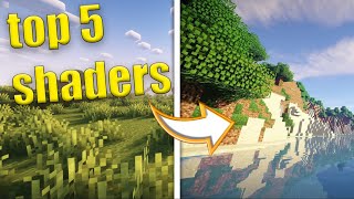 🌵TOP 5 MELHORES SHADERS DO MINECRAFT BEDROCK EDITION 121 Atualizado Parte 2 [upl. by Comfort]