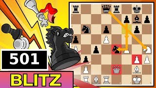 3minute Ups and Downs  Blitz Chess 501 [upl. by Yrroc]