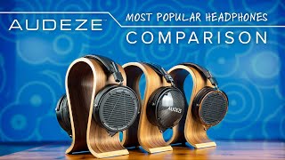 Audeze LCDX LCDXC LCD3 Headphone Comparison [upl. by Nnawtna]