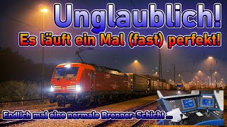 Unglaublich Endlich eine quotnormalequot Schicht am Brenner  Lokführer Tagebuch [upl. by Atsedom]