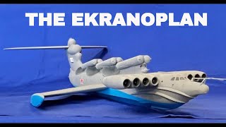 The Lun class Ekranoplan 1144 Scale plastic model kit from Takom complete build [upl. by Casimir]