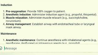 General Anesthesia in detailGeneral Anesthesia step by step easy explanation anesthesia doses [upl. by Morril]