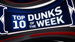 Top 10 Dunks of the Week 12217  12917 [upl. by Khalil]