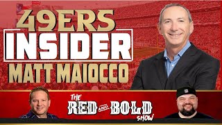 49ers conversation with Matt Maiocco  The Red and Bold Show [upl. by Drofliw774]