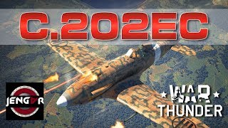 War Thunder Realistic C202EC Regia Aeronautica [upl. by Wye732]