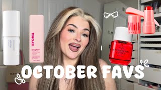 OCTOBER FAVESS  skincare makeup amp perfume byeleanorwood [upl. by Selway]