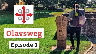 Olavsweg 2021  Die ersten Kilometer  Episode 1 [upl. by Aehcim]